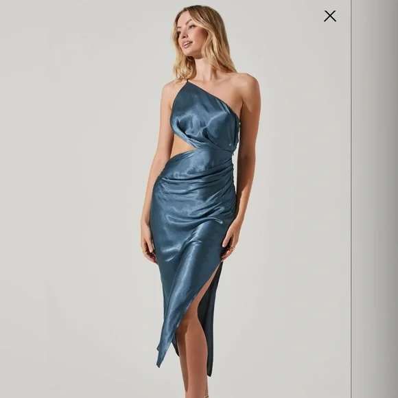 strapless open back dress One Shoulder Silver Grey Sequins Mermaid Long Evening Prom Dresses, Cu –  GordressYou